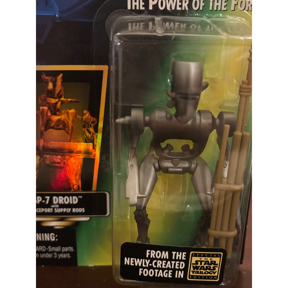 Star Wars Power of the Force ASP-7‎ Droid Figure 1996 POTF Collection 2 New - Picture 7 of 13